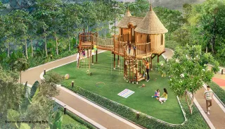 Kumar Codename Big Heart - Tathawade Square Amenities - Themed Gardens