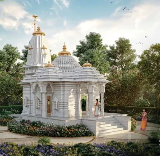 Kumar Codename Big Heart - Tathawade Square Amenities - Jain Temple