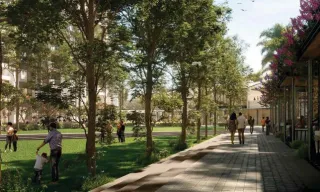 Kumar Codename Big Heart - Tathawade Square Amenities - Themed Gardens